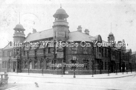 CH 1085 - Police Buildings, Warrington, Cheshire c1904