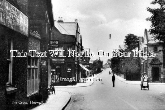 CH 111 - The Cross, Heswall, Wirral, Cheshire c1942