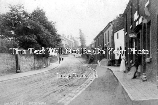 CH 1133 - Church Street, Frodsham, Cheshire c1906
