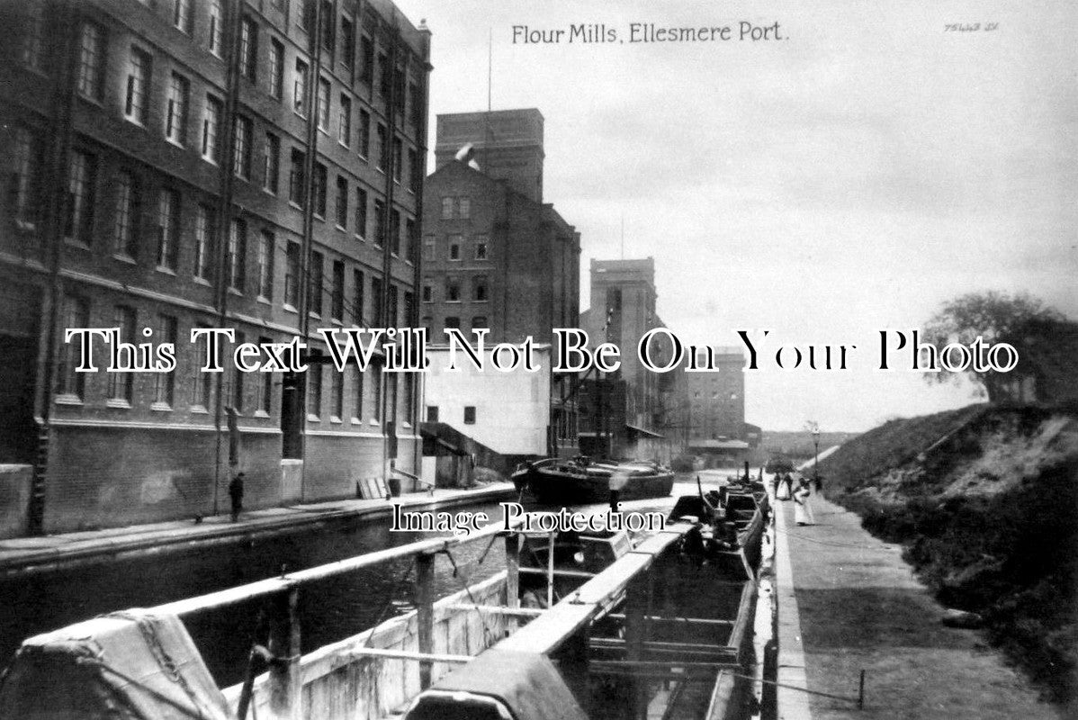 CH 1139 - Flour Mills, Ellesmere Port, Cheshire