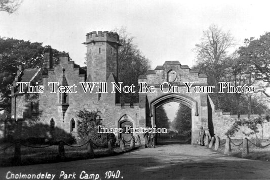 CH 1160 - Cholmondeley Park Czechoslovak Brigade Military Camp, Cheshire