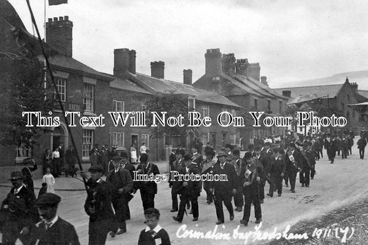 CH 1163 - Coronation Day, Frodsham, Cheshire 1911