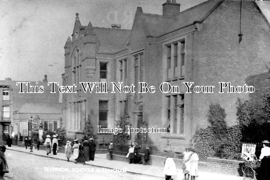CH 1165 - Technical Schools, Altrincham, Cheshire c1910