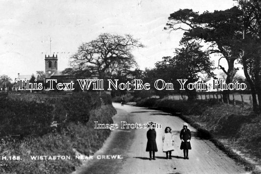 CH 117 - Wistaston, Cheshire c1920