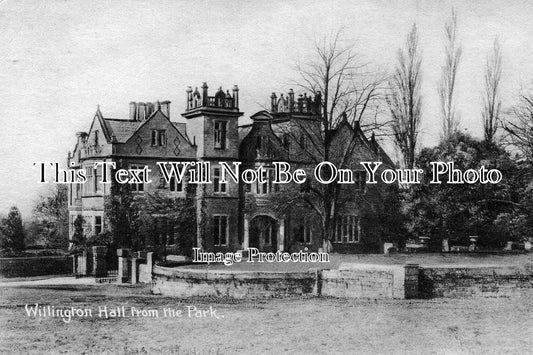 CH 1173 - Willington Hall, Tarporley, Cheshire c1918