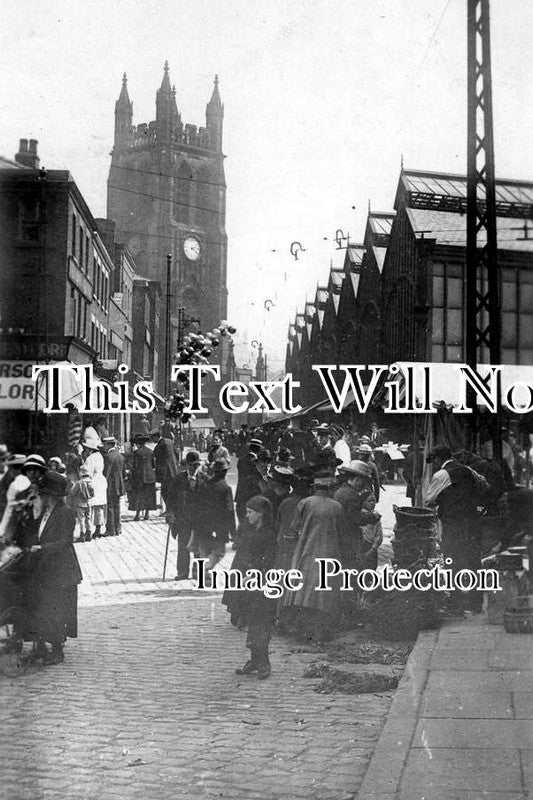 CH 1178 - Market Place, Stockport, Cheshire c1921