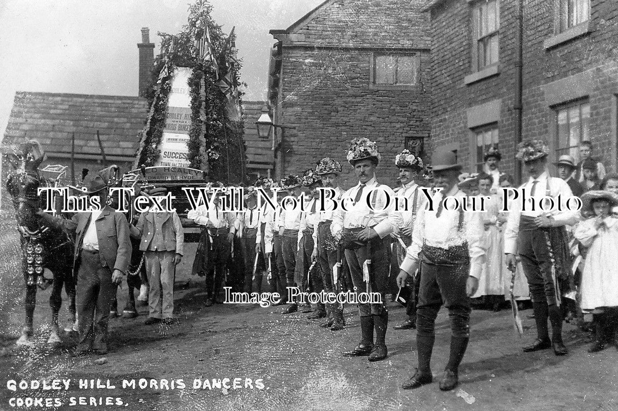 CH 1205 - Godley Hill Morris Dancers, Cheshire