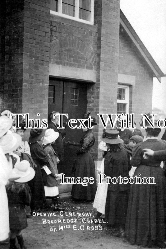 CH 1207 - Broomedge Chapel Opening Ceremony, Cheshire