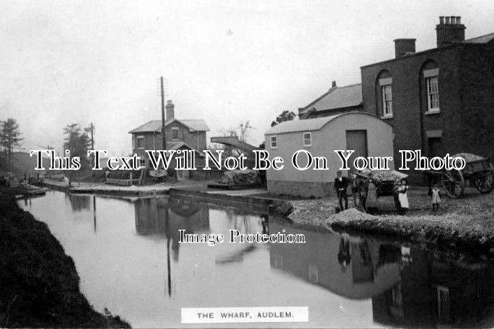 CH 1208 - The Wharf, Audlem, Cheshire c1911