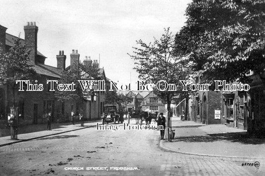 CH 1243 - Church Street, Frodsham, Cheshire c1904