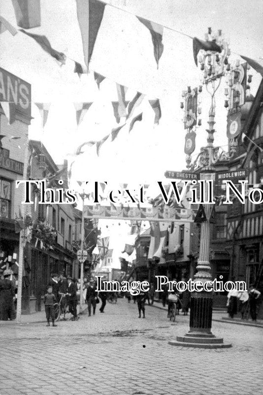 CH 1246 - King George V Coronation Celebrations, Northwich, Cheshire 1911