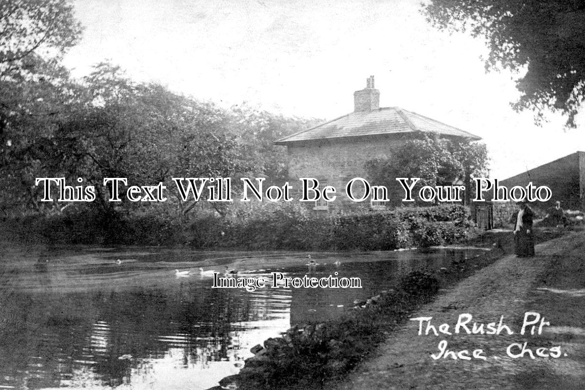 CH 1286 - The Rush Pit, Ince, Cheshire c1914
