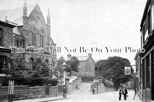 CH 1292 - Top Of Castle Hill, Northwich, Cheshire c1905