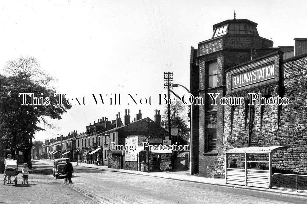 CH 1294 - Romiley Railway Station, Stockport Road, Cheshire – JB Archive