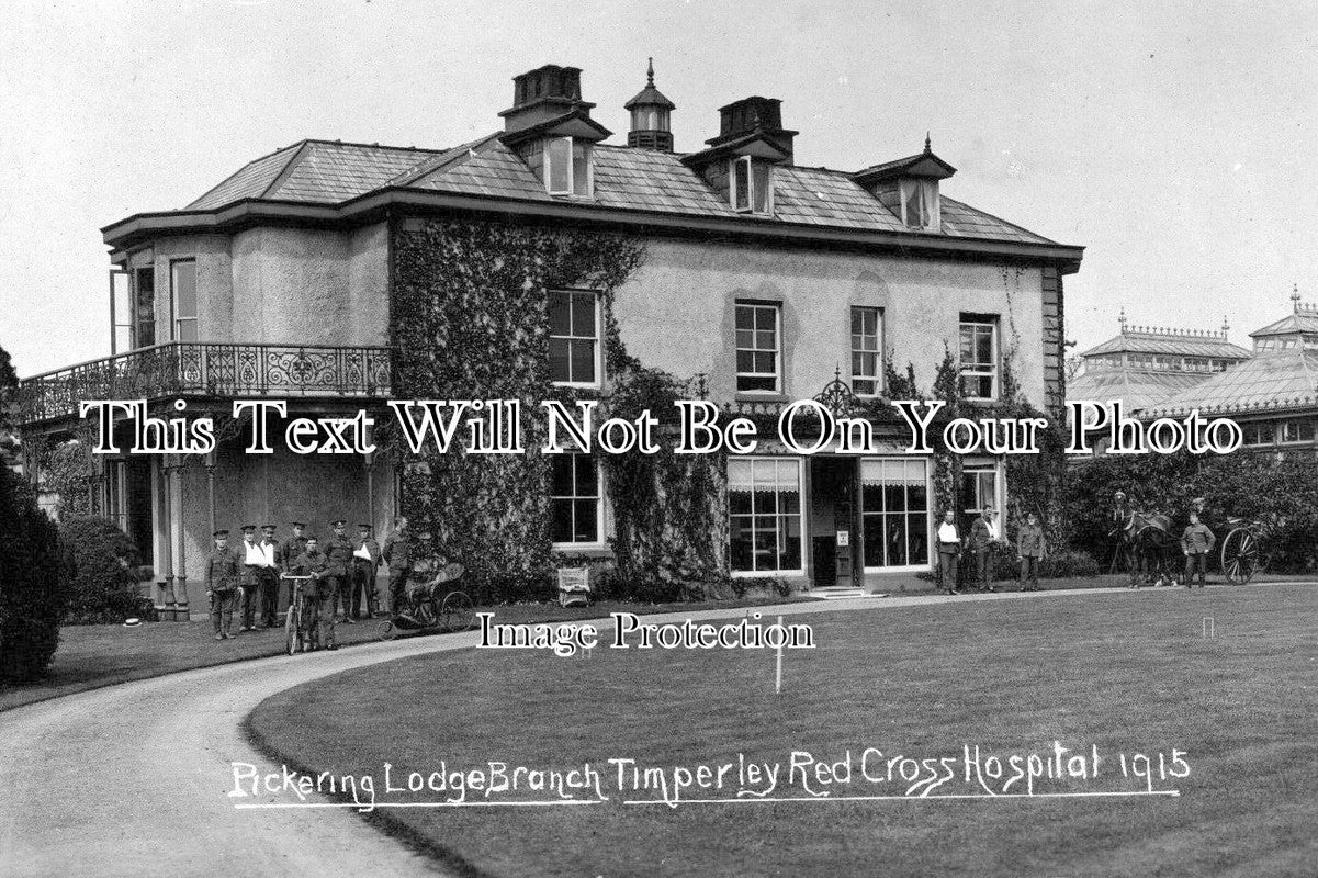 CH 1302 - Pickering Lodge Red Cross Hospital, Timperley, Cheshire c1915