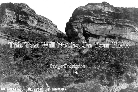 CH 1309 - The Great Rock, Helsby Hill, Helsby, Cheshire