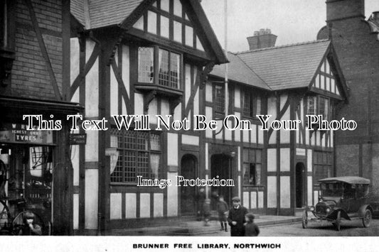 CH 1310 - Brunner Free Library, Northwich, Cheshire