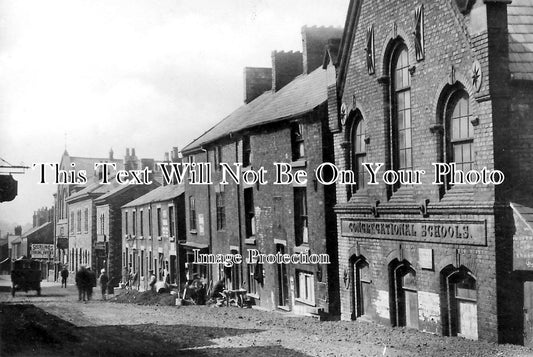 CH 1319 - Congregational Schools, Northwich Subsidence, Cheshire c1908