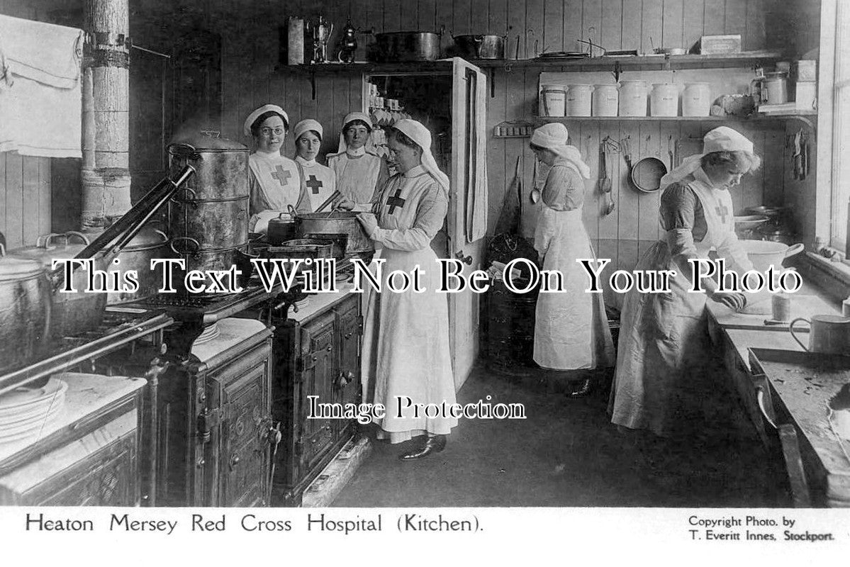 CH 1323 - WW1 Red Cross Hospital, HEaton Moor, Cheshire