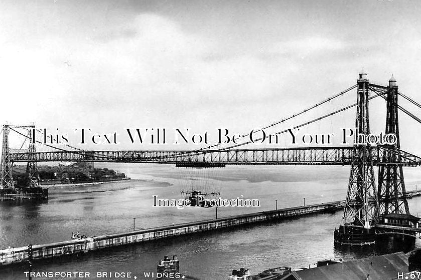 CH 1330 - Widnes Transporter Bridge, Cheshire