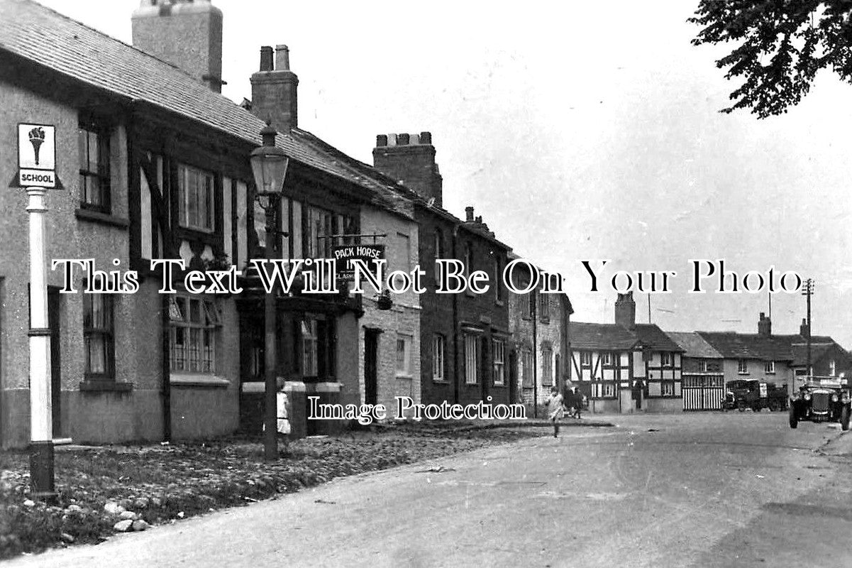CH 1348 - Pack Horse Inn, Broken Cross, Cheshire