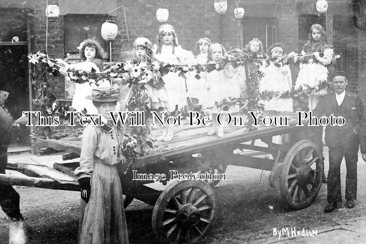 CH 1349 - Carnival Float Trailer, Runcorn, Cheshire 1907