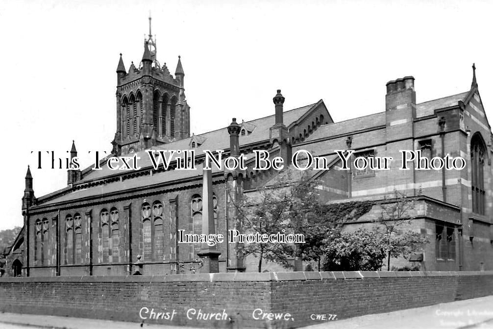 CH 1350 - Christ Church, Crewe, Cheshire