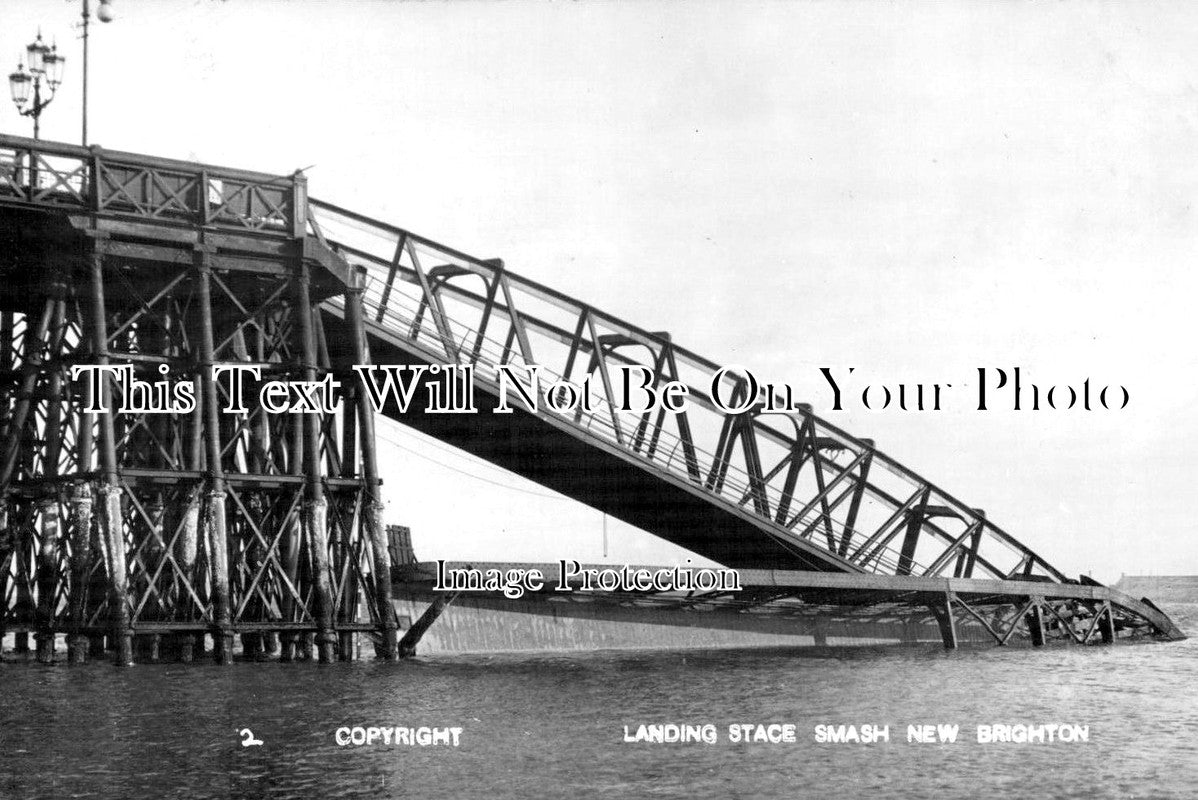 CH 1356 - Landing Stage Smash, New Brighton, Cheshire