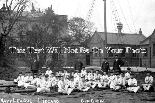 CH 1361 - Gun Crew, Navy League, Liscard, Cheshire