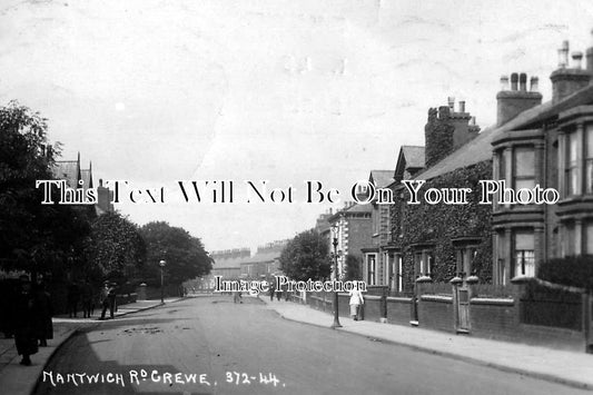 CH 138 - Nantwich Road, Crewe, Cheshire c1921