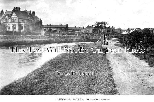 CH 1393 - River Mersey, Northenden, Cheshire