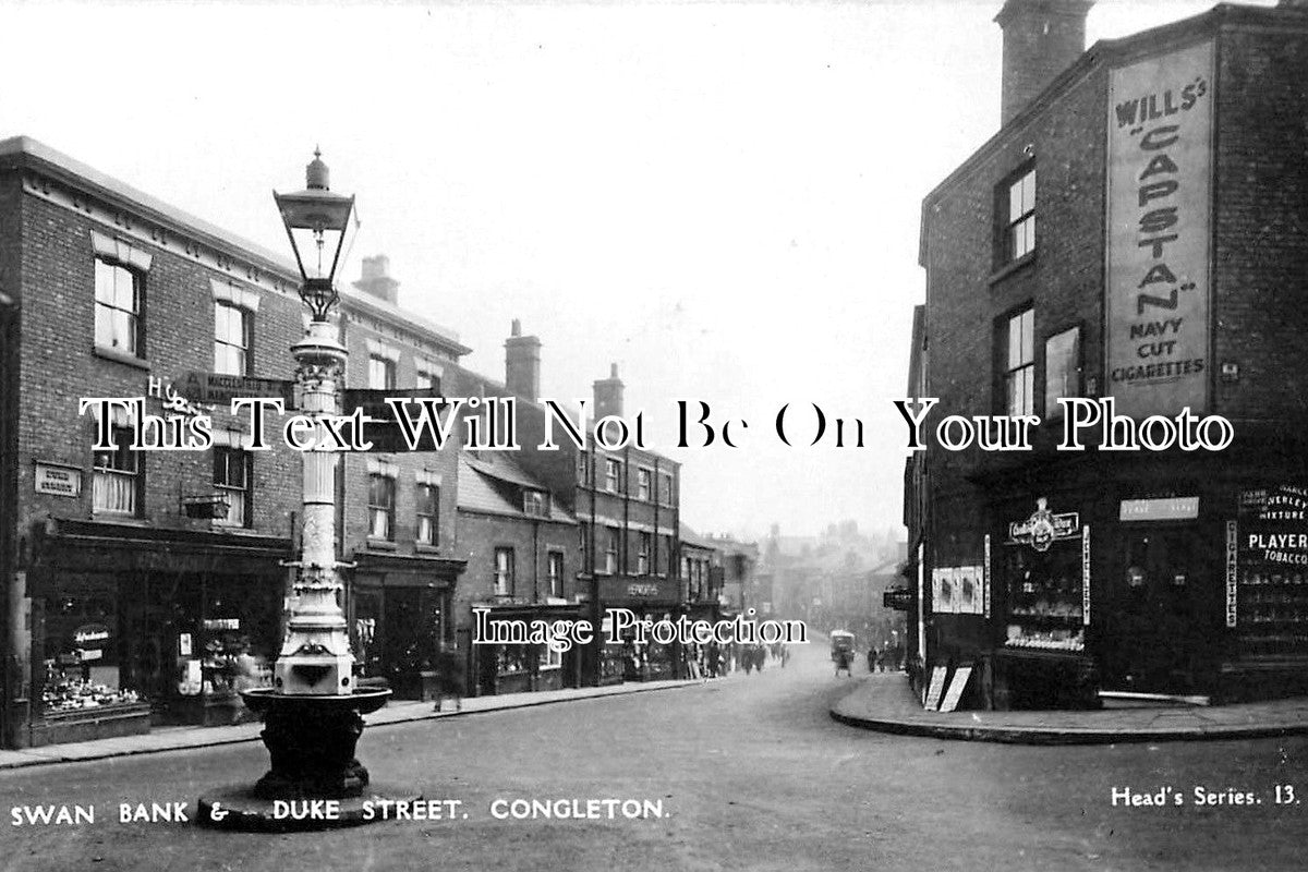 CH 1398 - Swan Bank & Duke Street, Congleton, Cheshire