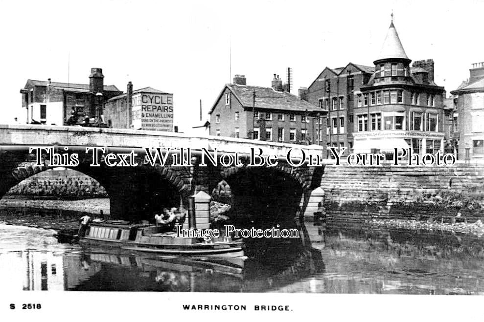 CH 1435 - Warrington Bridge, Cheshire c1914