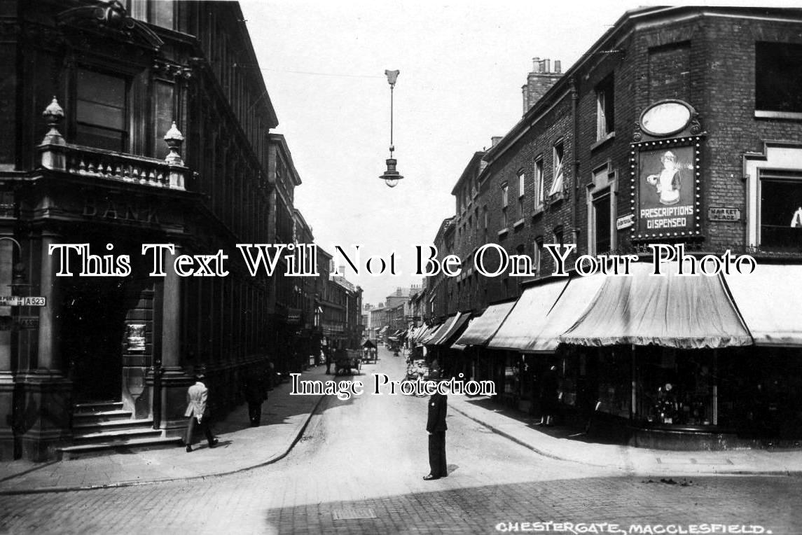 CH 144 - Chestergate, Macclesfield, Cheshire c1943