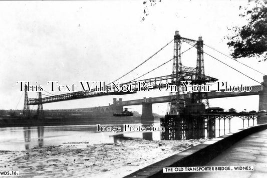 CH 145 - The Old Transporter Bridge, Widnes, Cheshire