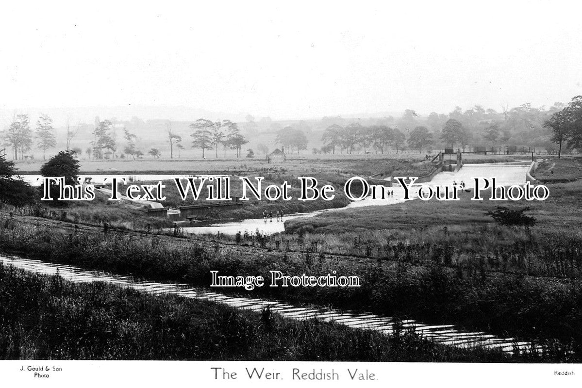 CH 1457 - The Weir, Reddish Vale, Cheshire