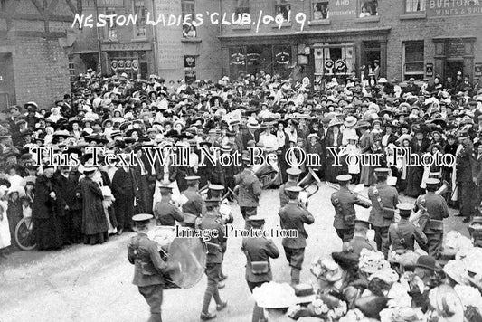 CH 1473 - Neston Ladies Club, Wirral, Cheshire 1909
