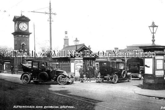 CH 1474 - Altrincham & Bowdon Railway Station, Cheshire
