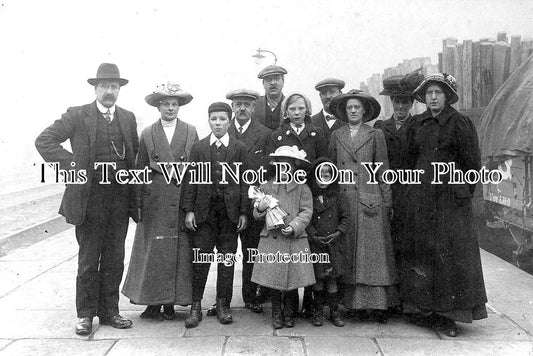 CH 1514 - Belgian Refugees At Hyde, Cheshire