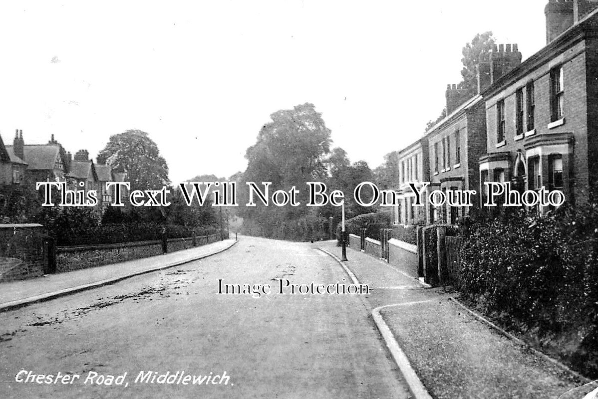 CH 1517 - Chester Road, Middlewich, Cheshire c1916