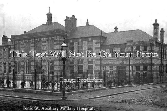CH 1518 - Ionic Street Auxiliary Military Hospital, Birkenhead, Cheshire