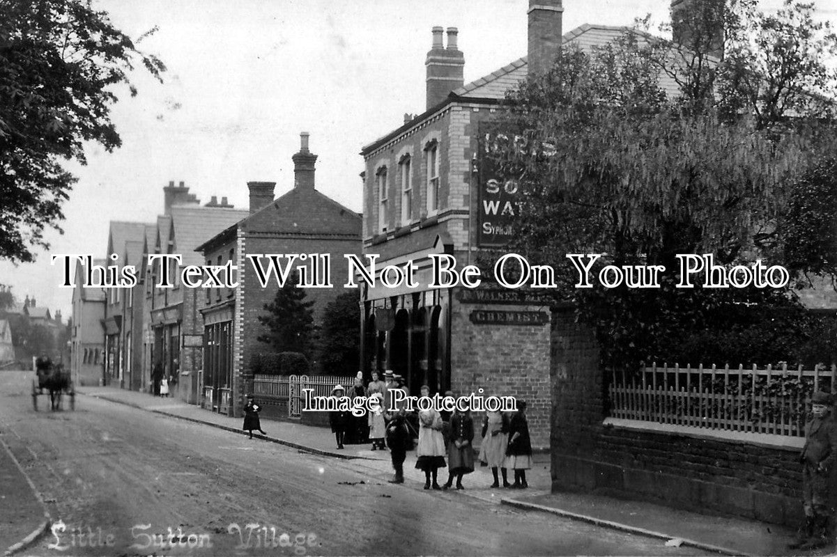 CH 156 - Little Sutton Village, Wirral, Cheshire