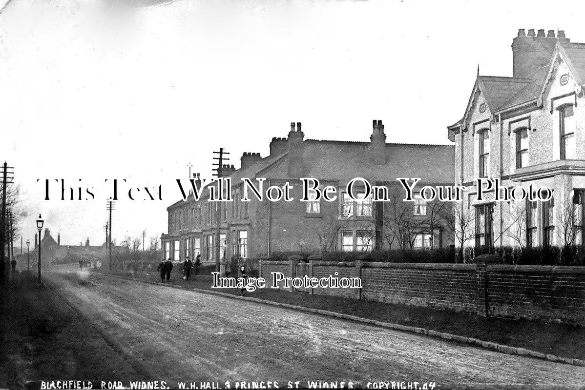 CH 1561 - Birchfield Road, Widnes, Cheshire c1905