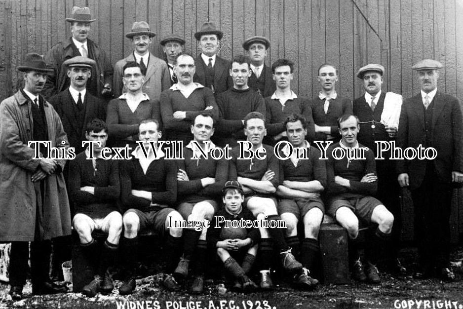 CH 1569 - Widnes Police A.F.C. Cheshire 1923