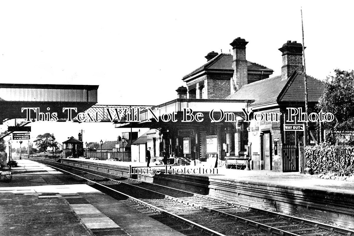 CH 1602 - Poynton Railway Station, Cheshire