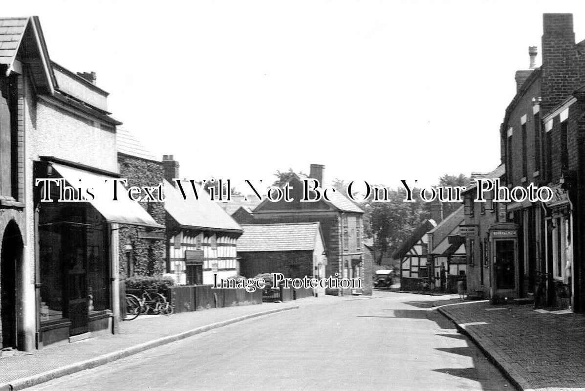 CH 1605 - High Street, Weaverham, Cheshire – JB Archive
