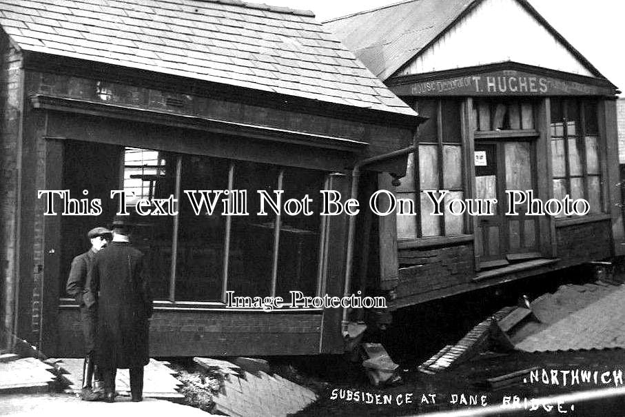 CH 1621 - Subsidence At Dane Bridge, Northwich, Cheshire