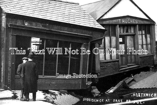 CH 1621 - Subsidence At Dane Bridge, Northwich, Cheshire