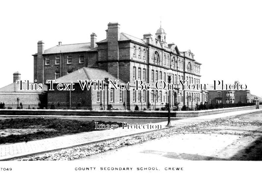 CH 1625 - Crewe County Secondary School, Cheshire
