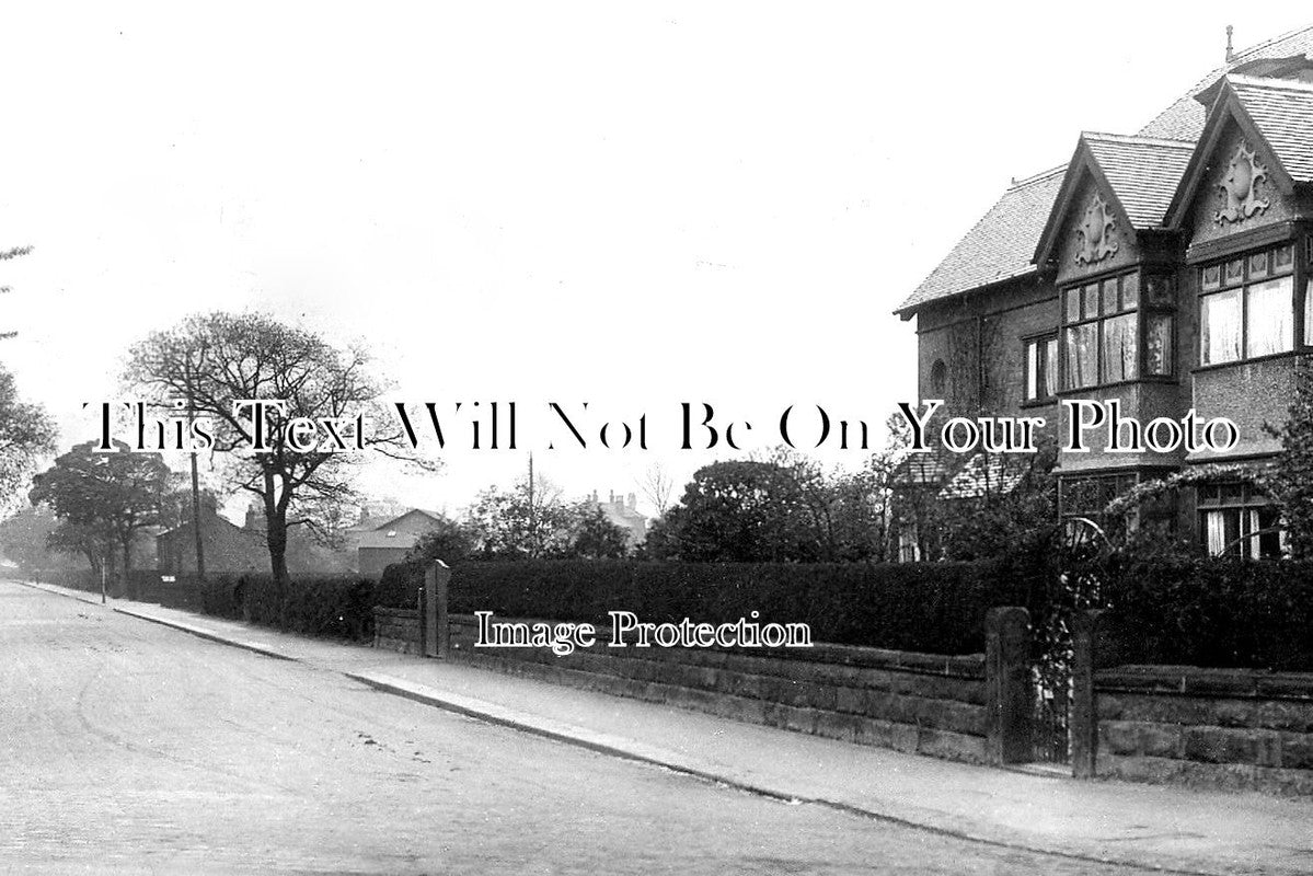 CH 1626 - Derbyshire Road, Sale, Cheshire c1910